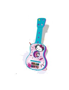 Baby Guitar Hello Kitty 4 Cords Blue Pink