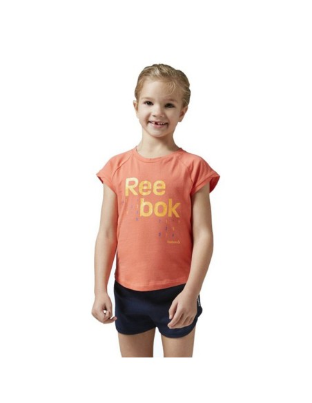 Children's Sports Outfit Reebok G ES SS Orange