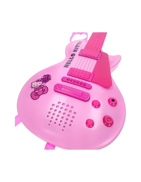 Baby Guitar Hello Kitty Electronics Microphone Pink