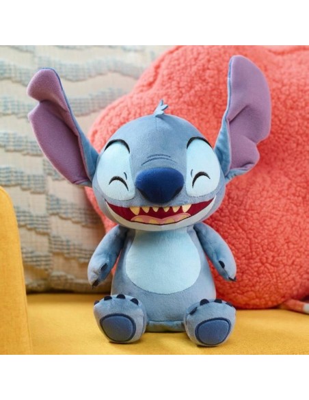 Fluffy toy Stitch Laughs and Trembles 25 cm Multicolour