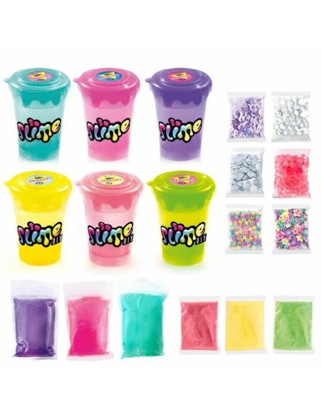 Modelling Clay Game Canal Toys Agitadores de slime 3 + 3 extra