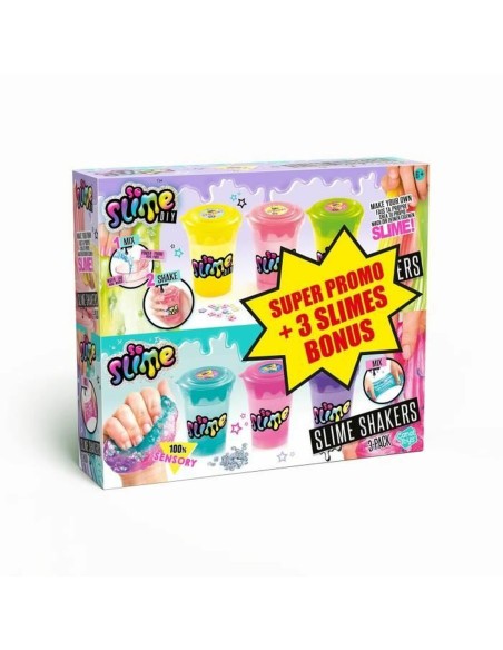 Modelling Clay Game Canal Toys Agitadores de slime 3 + 3 extra