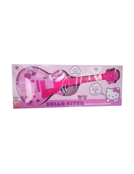 Baby Guitar Hello Kitty Electronics Microphone Pink