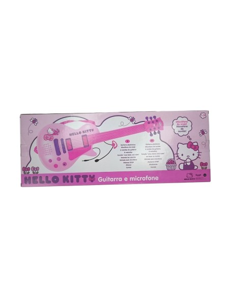 Baby Guitar Hello Kitty Electronics Microphone Pink