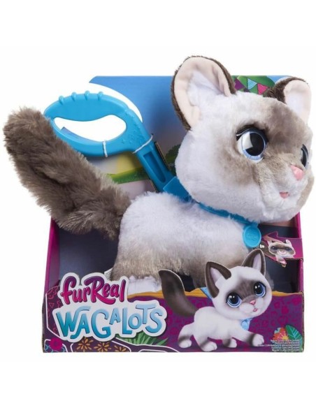 Fluffy toy Furreal Friends Kitten Grand Walker Multicolour (2 Pieces)