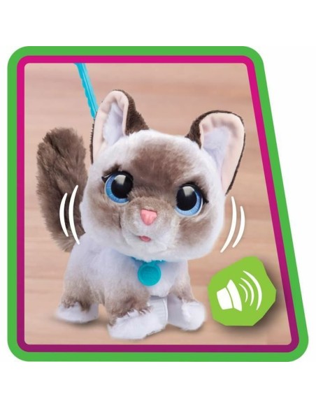 Fluffy toy Furreal Friends Kitten Grand Walker Multicolour (2 Pieces)