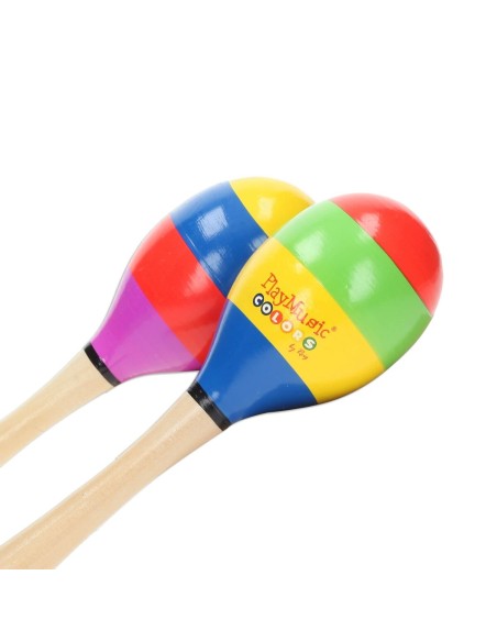 Maracas Reig Multicolour Wood Plastic 20 cm