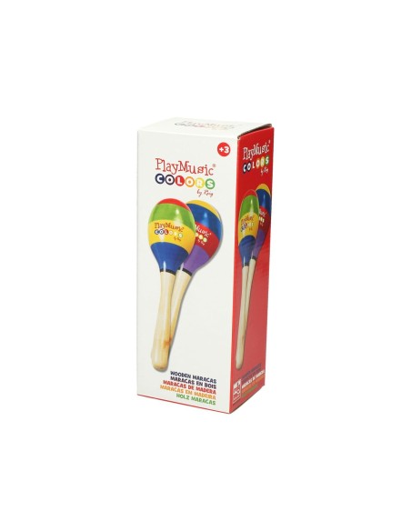 Maracas Reig Multicolour Wood Plastic 20 cm