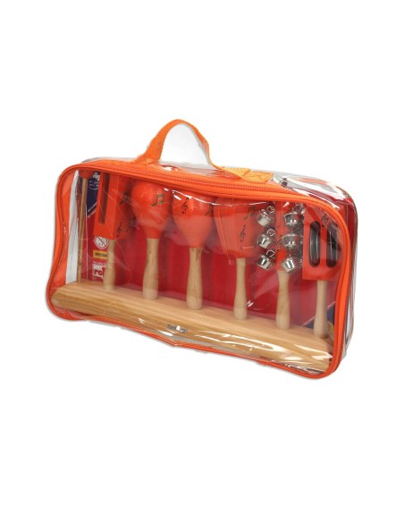 Music set Reig Red Wood Plastic