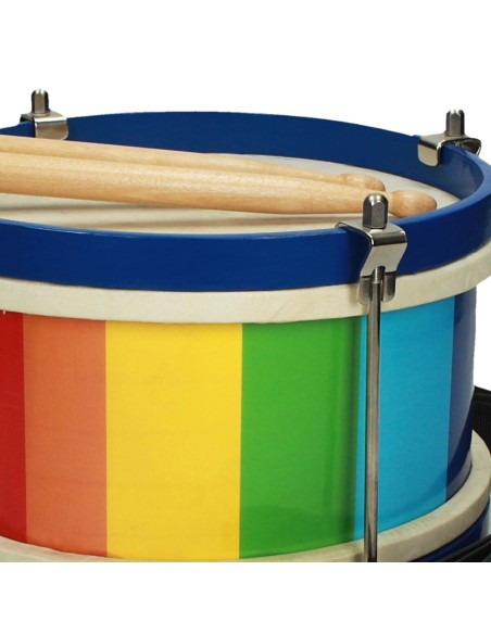 Drum Reig Multicolour Wood Plastic