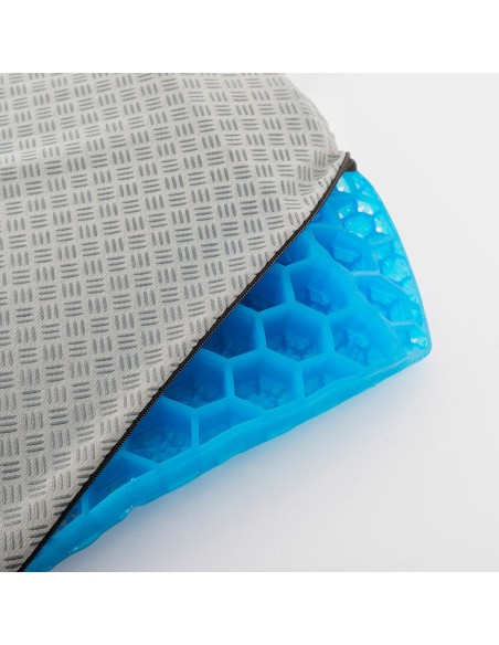 Gel Lumbar Cushion with Removable Cover Glushion InnovaGoods