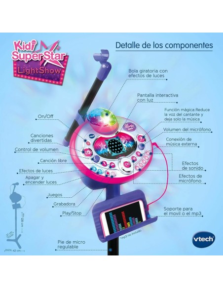 Karaoke Microphone Vtech Kidi Super Star