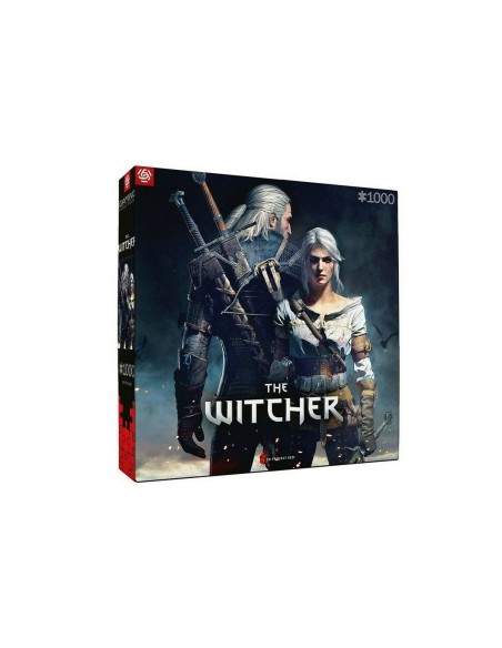 Puzzle Cenega Publishing The Witcher: Geralt & Ciri 1000 Pieces