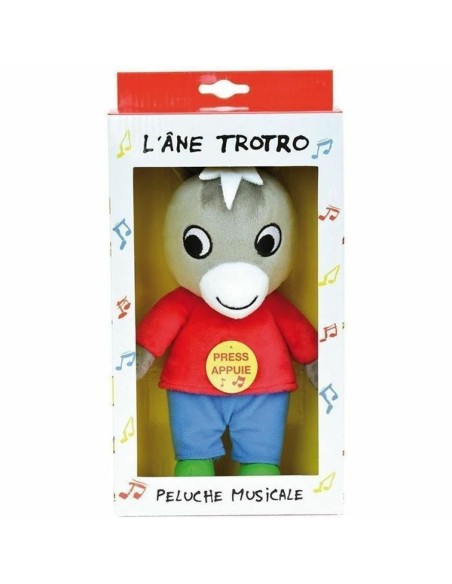 Fluffy toy Jemini Trotro Musical Polyester Multicolour
