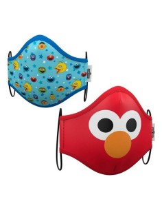 Hygienic Reusable Fabric Mask Sesame Street Premium 3-5 years
