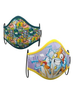 Hygienic Reusable Fabric Mask Super Zings Premium 10-12 Years 2