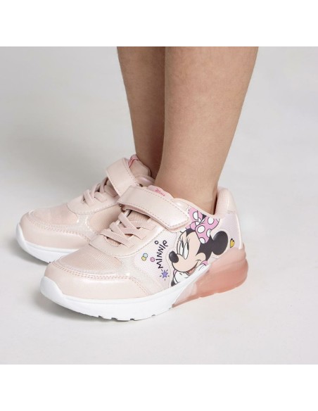 LED Trainers Minnie Mouse Pink