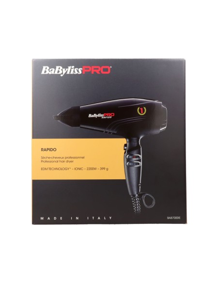 Hairdryer Babyliss BAB7000IE Black Monochrome 2200 W