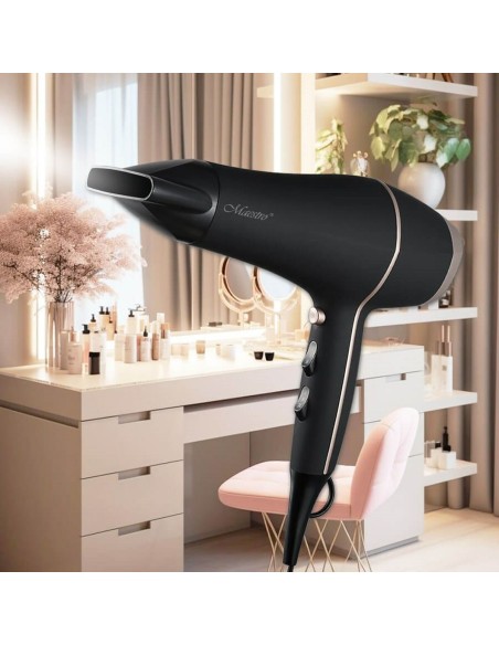 Hairdryer Feel Maestro MR-221 Black 2400 W