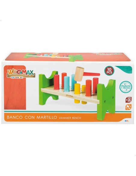 Skills game Woomax 10 Pieces 26 x 12 x 9 cm (6 Units)