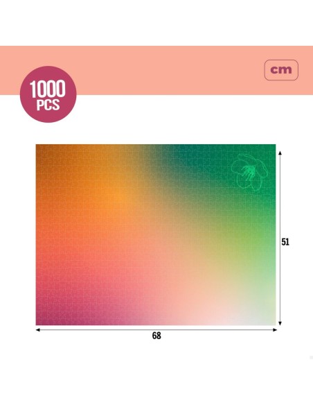 Puzzle Colorbaby Season's Gradients Spring 68 x 50 cm (6 Units)
