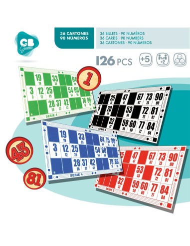 Bingo CB Games Wood Paper Plastic (24 Units)