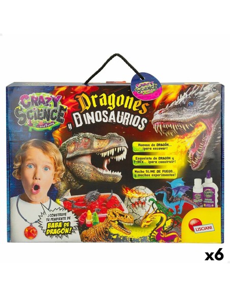 Science Game Lisciani Giochi Dragones y dinosaurios ES (6 Units)