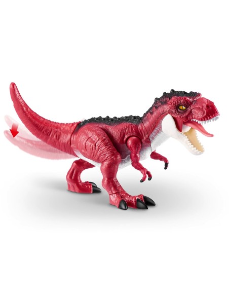 Dinosaur Zuru Robo Alive: Dino Action T- Rex Red Jointed Figure