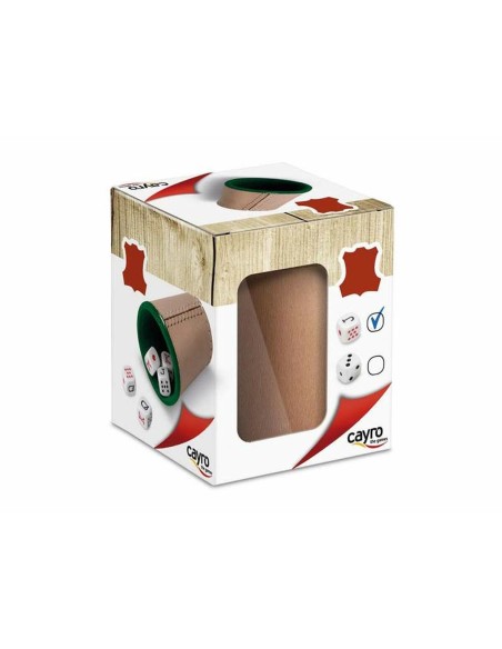 Shaker with Poker Dice Cayro