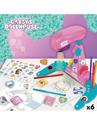 Drawing Set Gabby's Dollhouse (6 Units)