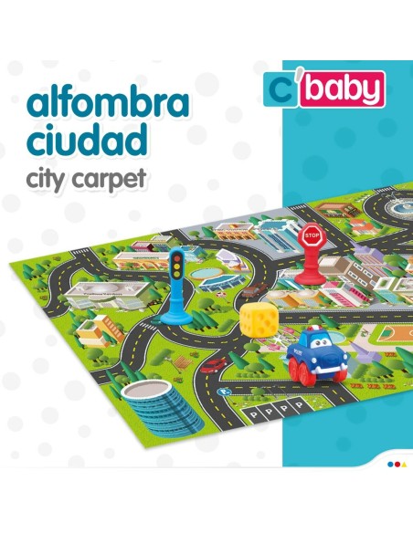 Play mat Colorbaby City Plastic (2 Units)