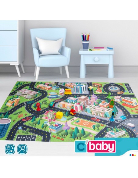 Play mat Colorbaby City Plastic (2 Units)