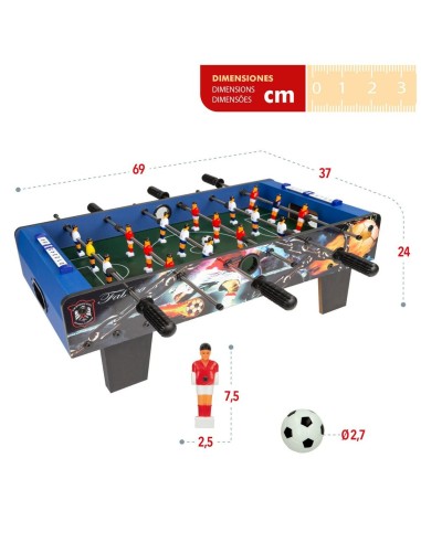 Table-top football CB Games 69 x 24 x 37 cm (2 Units)