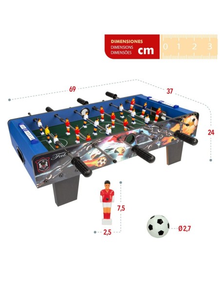 Table-top football CB Games 69 x 24 x 37 cm (2 Units)