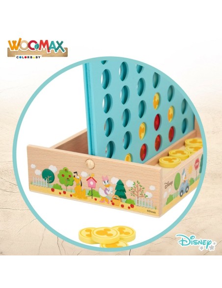 4 in a Row Disney 25 x 16 x 15,5 cm (6 Units) (37 Pieces)