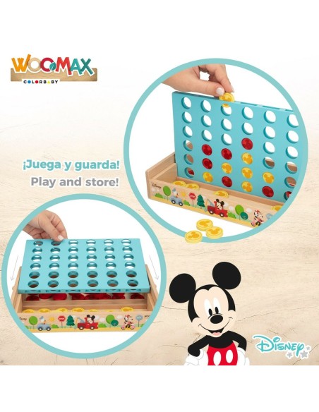 4 in a Row Disney 25 x 16 x 15,5 cm (6 Units) (37 Pieces)
