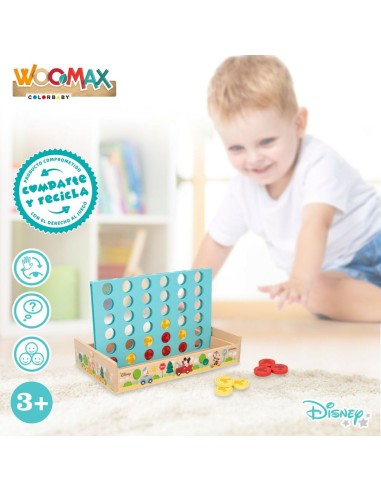 4 in a Row Disney 25 x 16 x 15,5 cm (6 Units) (37 Pieces)