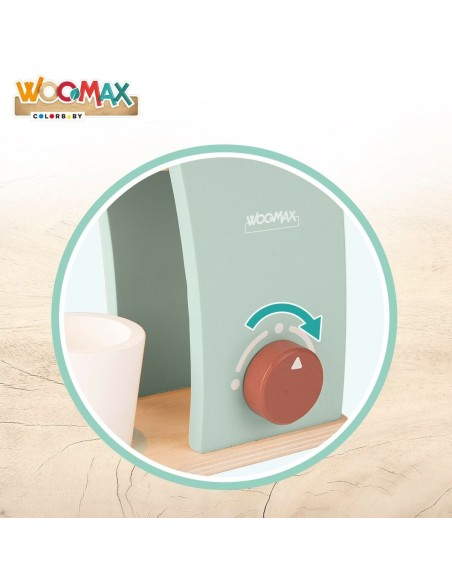 Toy coffee maker Woomax 6 Pieces (6 Units)