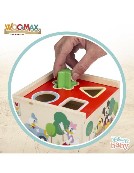 Child's Wooden Puzzle Disney 5 Pieces 13,5 x 7,5 x 13 cm (6 Units)