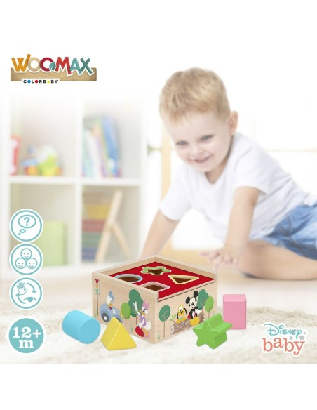 Child's Wooden Puzzle Disney 5 Pieces 13,5 x 7,5 x 13 cm (6 Units)