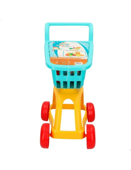 Shopping cart Colorbaby My Home Toy 10 Pieces 34 x 54 x 29 cm 6 Units