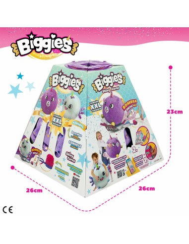 Fluffy toy Eolo Purple Plush Plastic 45 x 45 x 45 cm Inflatable (4 Units)