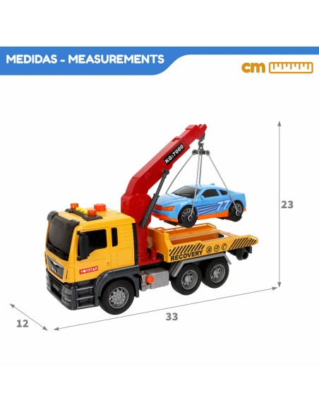 Crane Lorry Speed & Go 33 x 23 x 12 cm (4 Units)