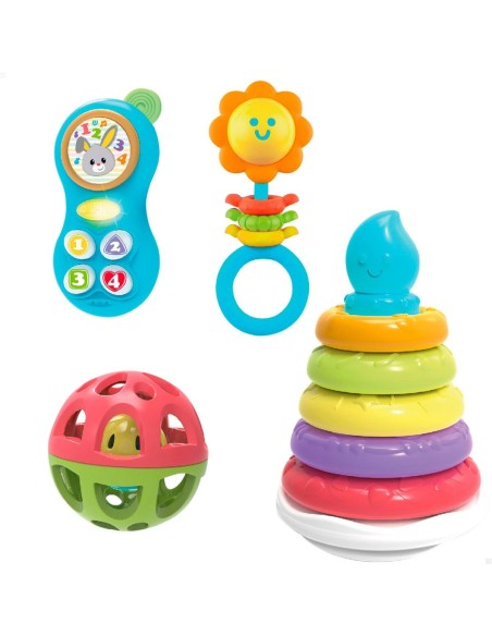 Set of Toys for Babies Winfun 4 Units 13 x 20 x 13 cm