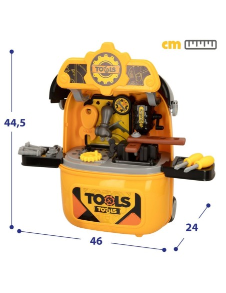Tool Set Colorbaby My Tools With wheels 2 Units