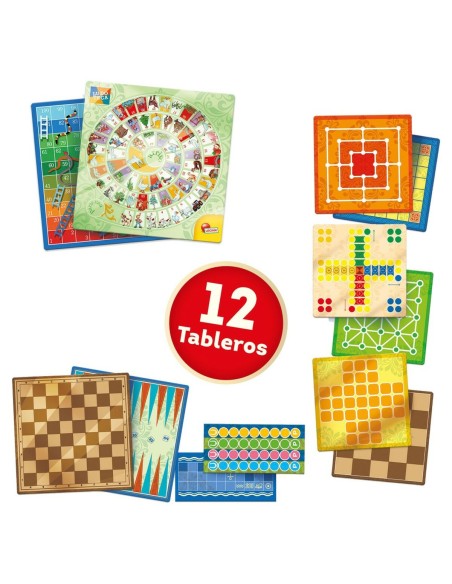 Board game Lisciani Giochi Juegos reunidos 26 x 1 x 26 cm ES (10 Units)