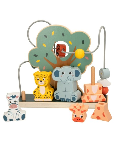 Skill Game for Babies Woomax animals 25 x 22 x 10 cm (6 Units)