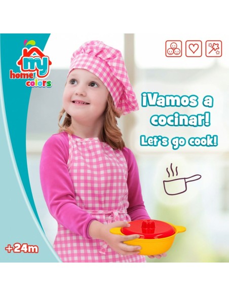 Toy Food Set Colorbaby Kitchenware and utensils 20 Pieces (12 Units)