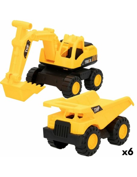 Construction Vehicles Speed & Go 18,5 x 10,5 x 10 cm (6 Units)