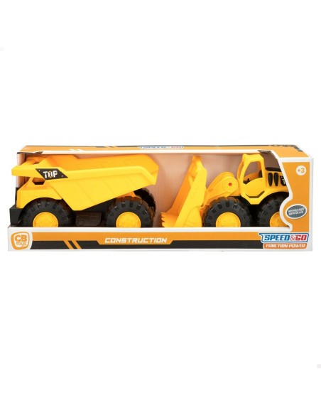 Construction Vehicles Speed & Go 18,5 x 10,5 x 10 cm (6 Units)